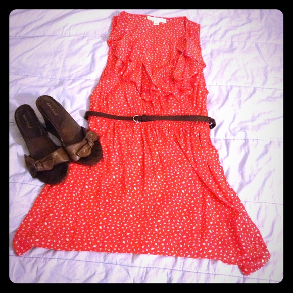 ✨SOLD in Bundle!✨Coral summer dress