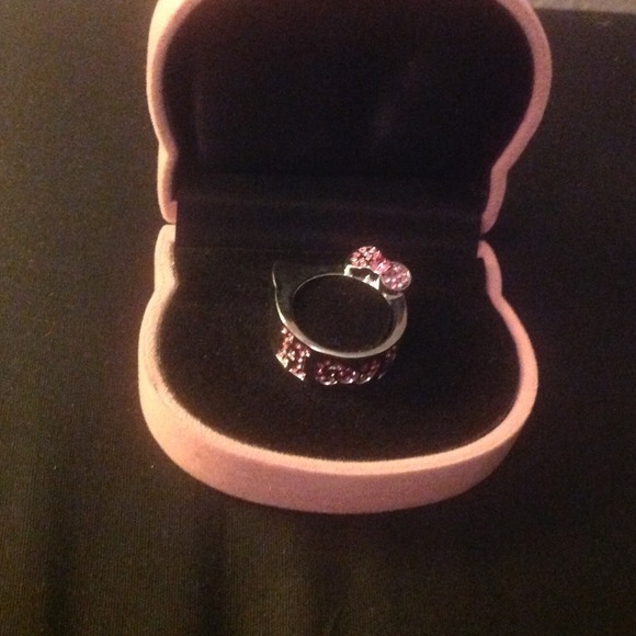 Hello Kitty sterling silver ring