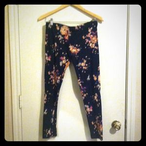 Floral Leggings Large