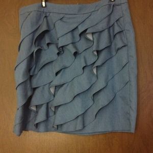 New York & Company Denim Skirt