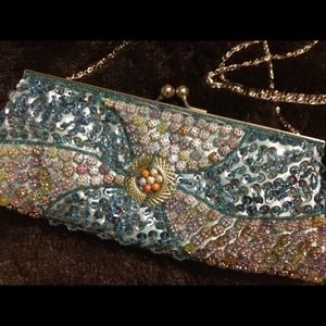 Sequined purse