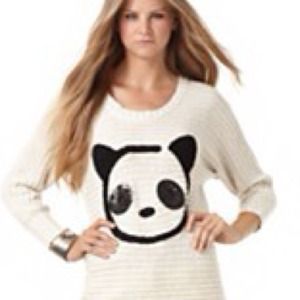NWT American Rag Chunky Panda Sweater M