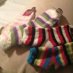 Comfy fuzzy socks