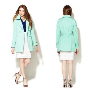 Tahari Jackets & Coats - {RESERVED} Tahari Mint Trench Coat Tahari Jackets & Coats - {RESERVED} Tahari Mint Trench Coat
