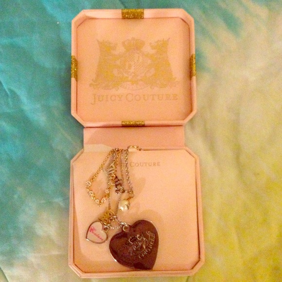 Juicy couture multistrand necklace