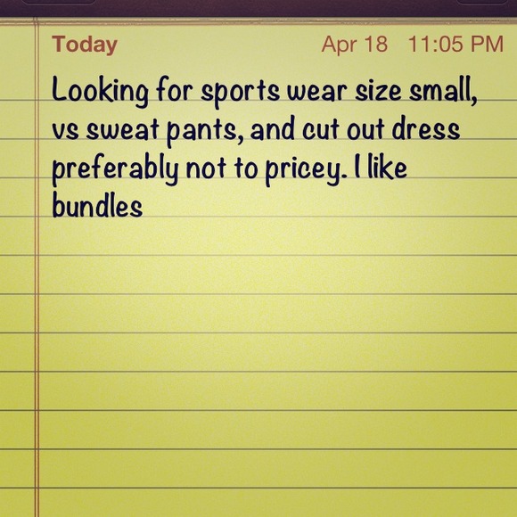 Looking for sports wear
