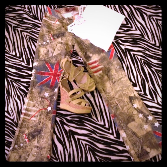 Patriotic jeans