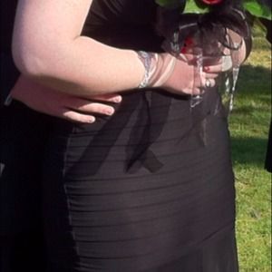 Beautiful Black Prom/Evening Gown