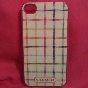 Coach iPhone case
