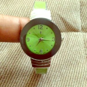 Gorgeous green watch