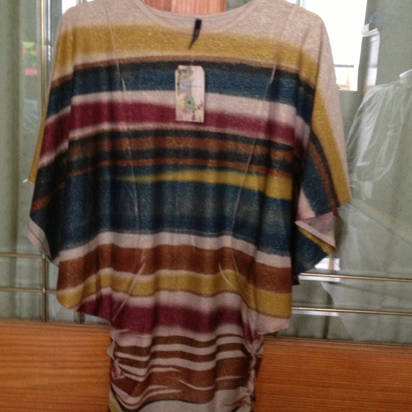 NWT striped shirt perfect for spring!!