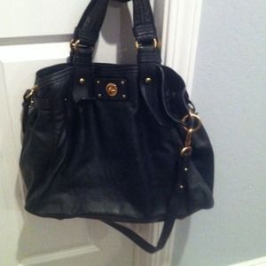 Black leather Marc Jacobs