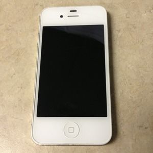 Apple iphone 4- 8GB, White AT&T