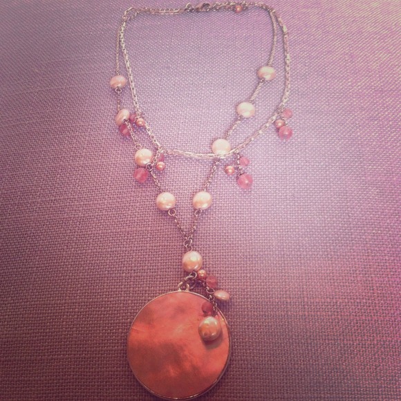 💋bundled💋Blush pearl necklace
