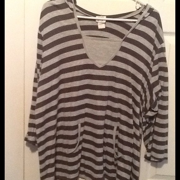 Plus size maternity top
