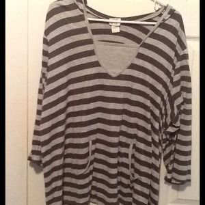 Plus size maternity top