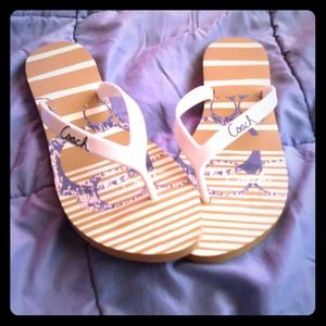 Coach sandals NWOT final reduction