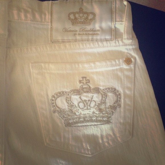Rock & Republic👸😻 Victoria Beckham White Denim