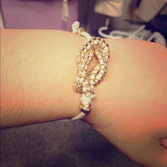 EXPRESS rhinestone bracelet
