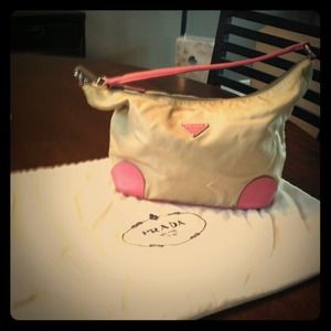 Authentic Prada bag great for summer!