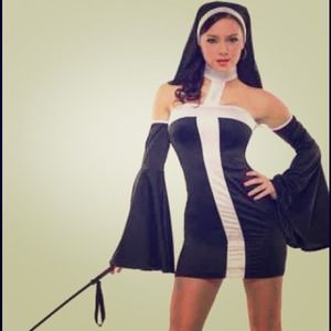 **SOLD**Naughty nun costume