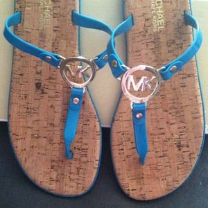 🚫SOLD🚫Tile blue MK sandals