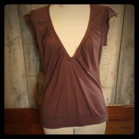 Deep v plunge top Next Era Couture