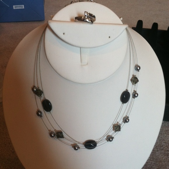 Lia Sophia Necklace and Ring