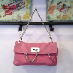 Michael Kors Pink Baguette Handbag