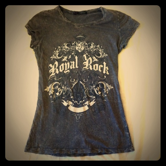 Royal Rock rhinestone tee