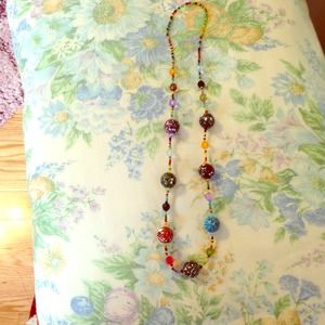 Multi-colored necklace!
