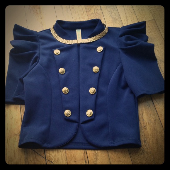 Military trendy jacket