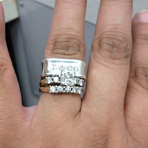 HOLD mrsogorman Tiffany & Co Square Ring