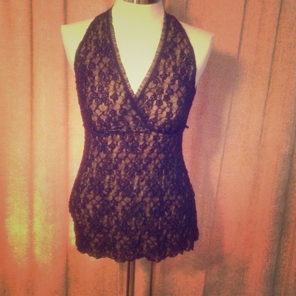 Bundled Awesome black lace top.