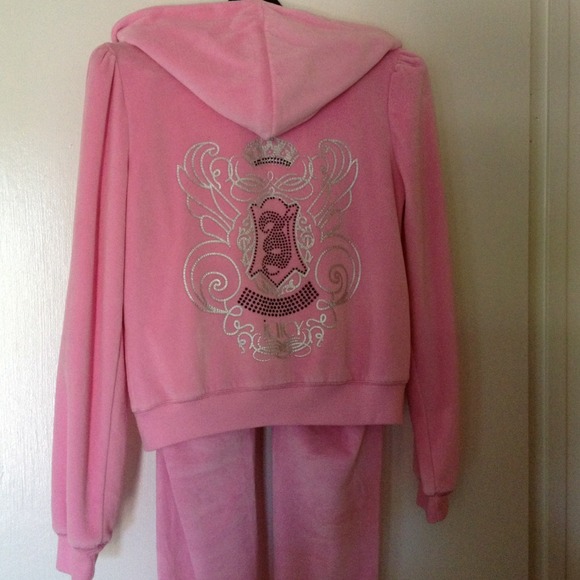 Juicy Couture pink sweat set
