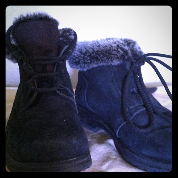 Black Shoe Boots