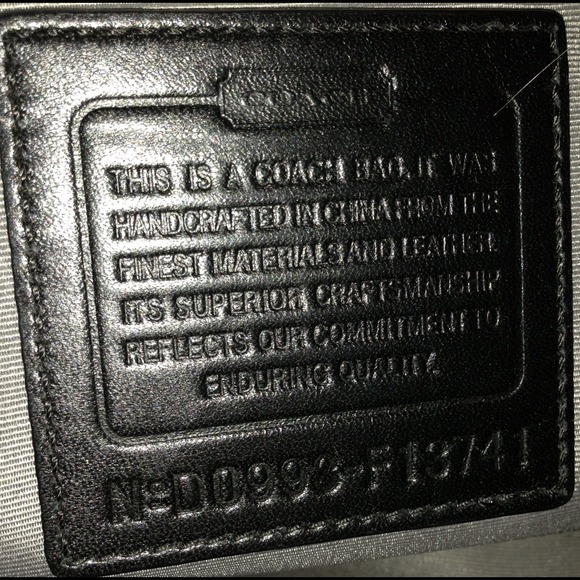 Authentic Coach Handbag - Picture 3 of 4