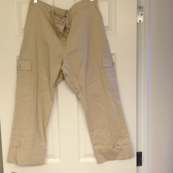X-large maternity khaki pants