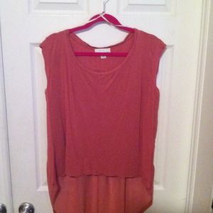 Forever 21 sheer back shirt
