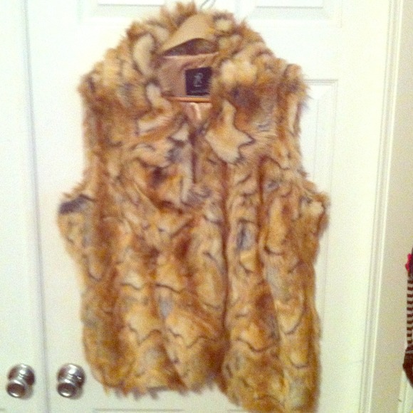 Rachel Zoe Faux fur vest