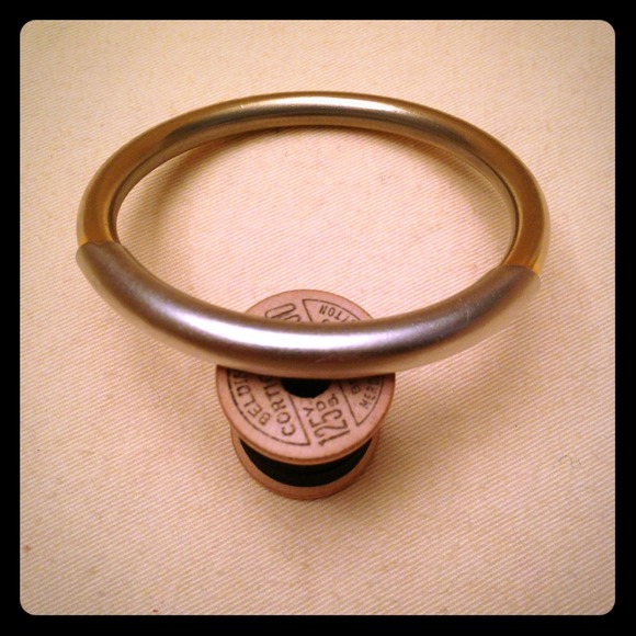 Vintage Monet 2-Tone Bangle