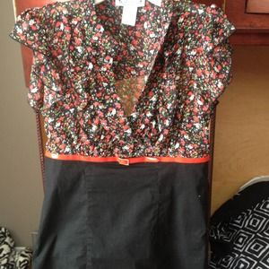Flowery blouse
