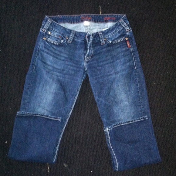 Silver Santorini Capris