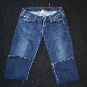 Silver Santorini Capris