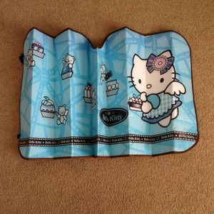 Hello Kitty Sky Blue Car Shade