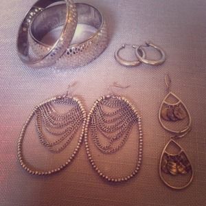 💋bundled💋Silver jewelry bundle