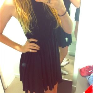 Black dress. Worn once for a wedding