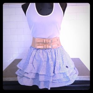 SOLD!!! A&F Striped Skirt!