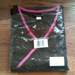 Scrub set and Harley top bundled for @amk2663