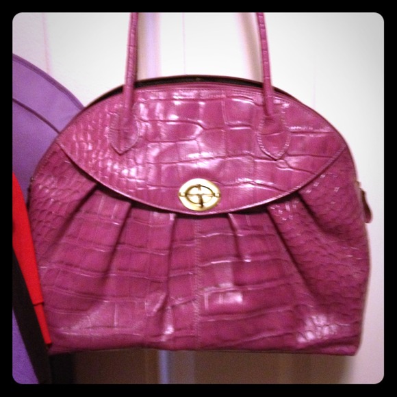 Leather HUGE purse